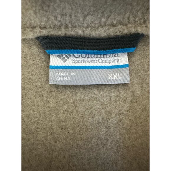 COLUMBIA Mens XXL Cathedral Peak Vest Tan NEW - Picture 3 of 7